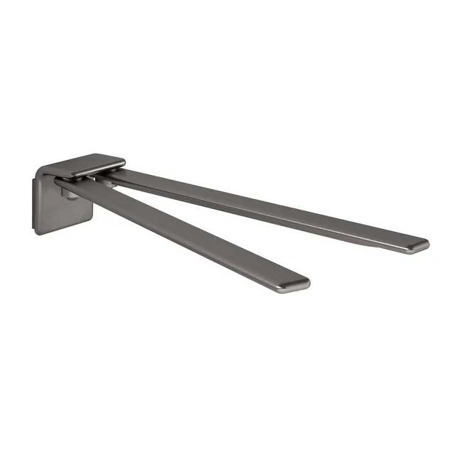 gedy-il-giglio-porte-serviette-r-glable-gun-metal image 1