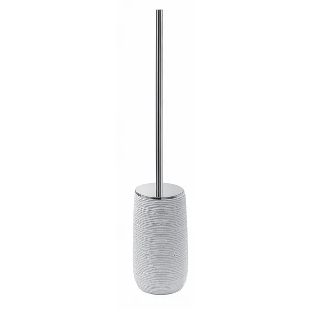 gedy-gemini-porte-brosse-wc-blanc image 1