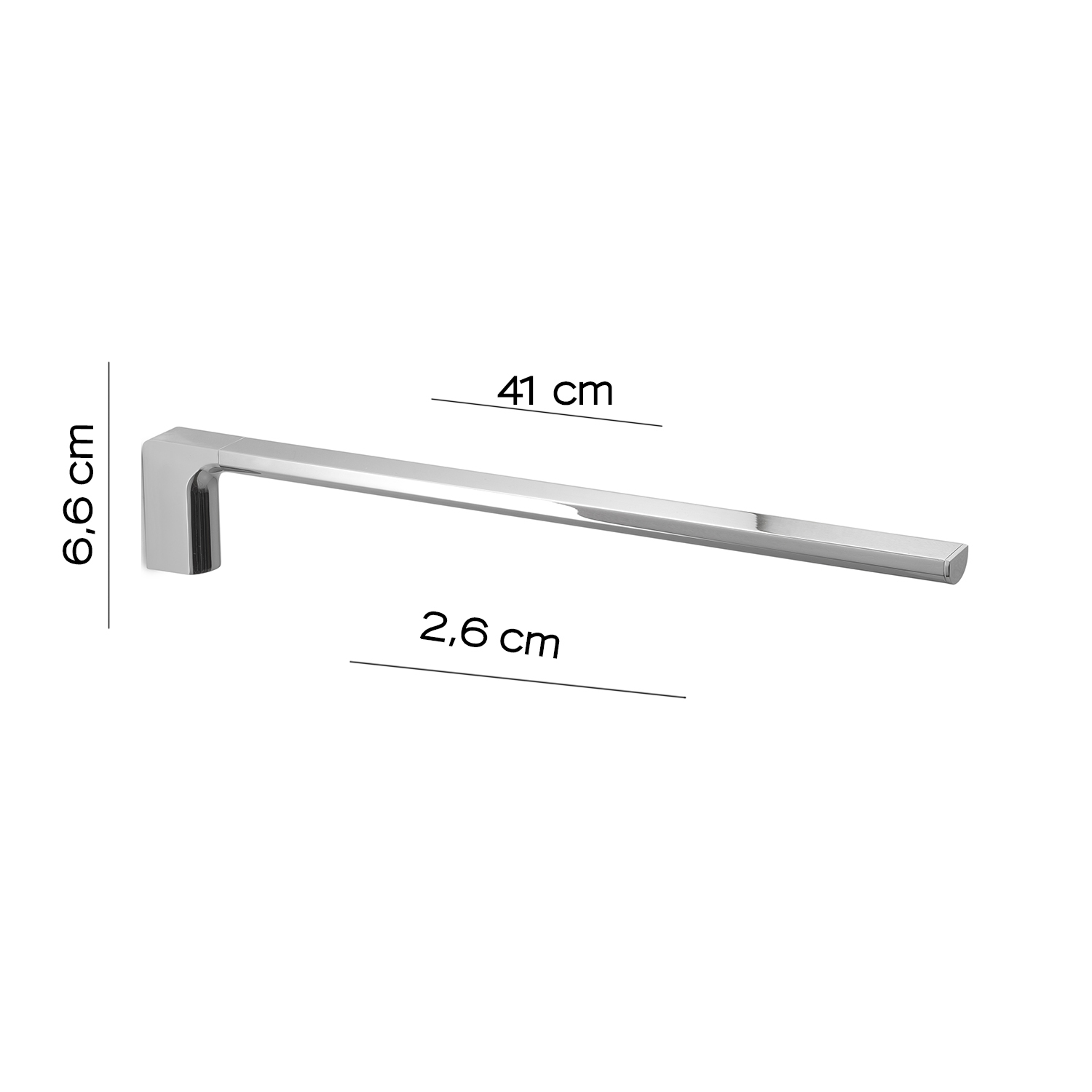 gedy-pirenei-porte-serviette-fixe-chrom image 2