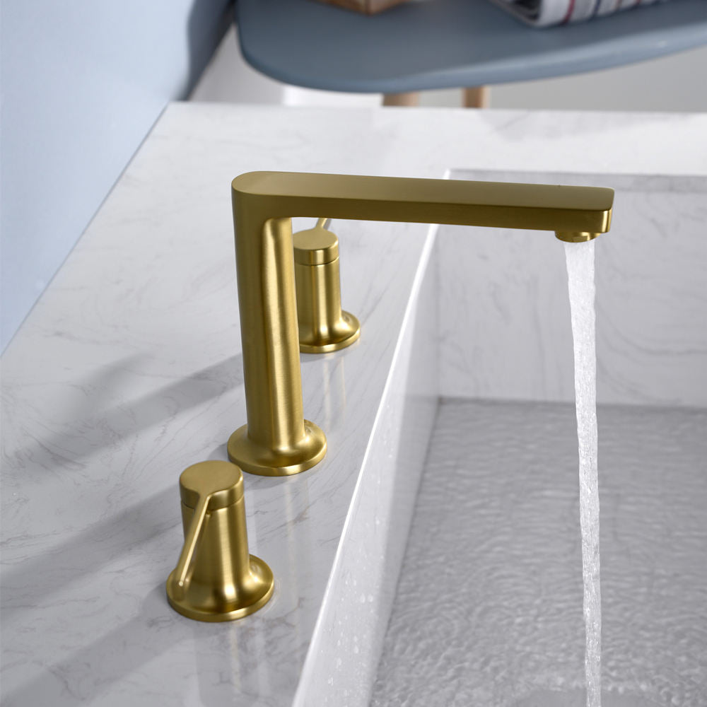 hudor-scamandre-026-robinet-lavabo-dor-bross-3-trous image 2