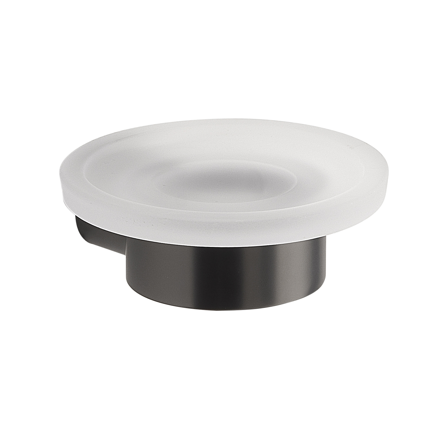 gedy-pirenei-porte-savon-gun-metal image 1