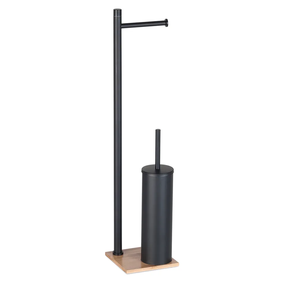 gedy-trilly-bamboom-ensemble-wc-sur-pied-noir-mat image 1