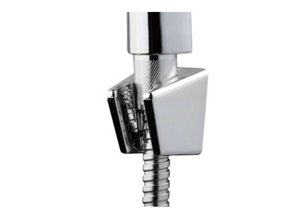 bisk-base-porte-verre-mural-chrome-brosse-dents image 1