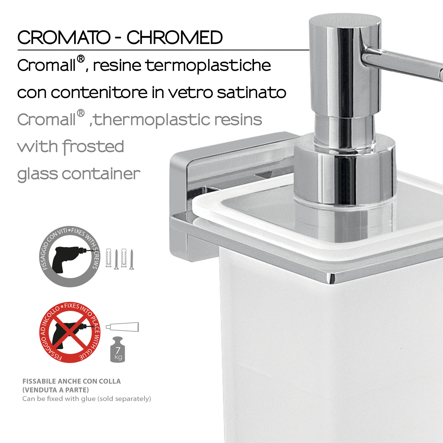 gedy-atena-distributeur-de-savon-mural-chrome image 5