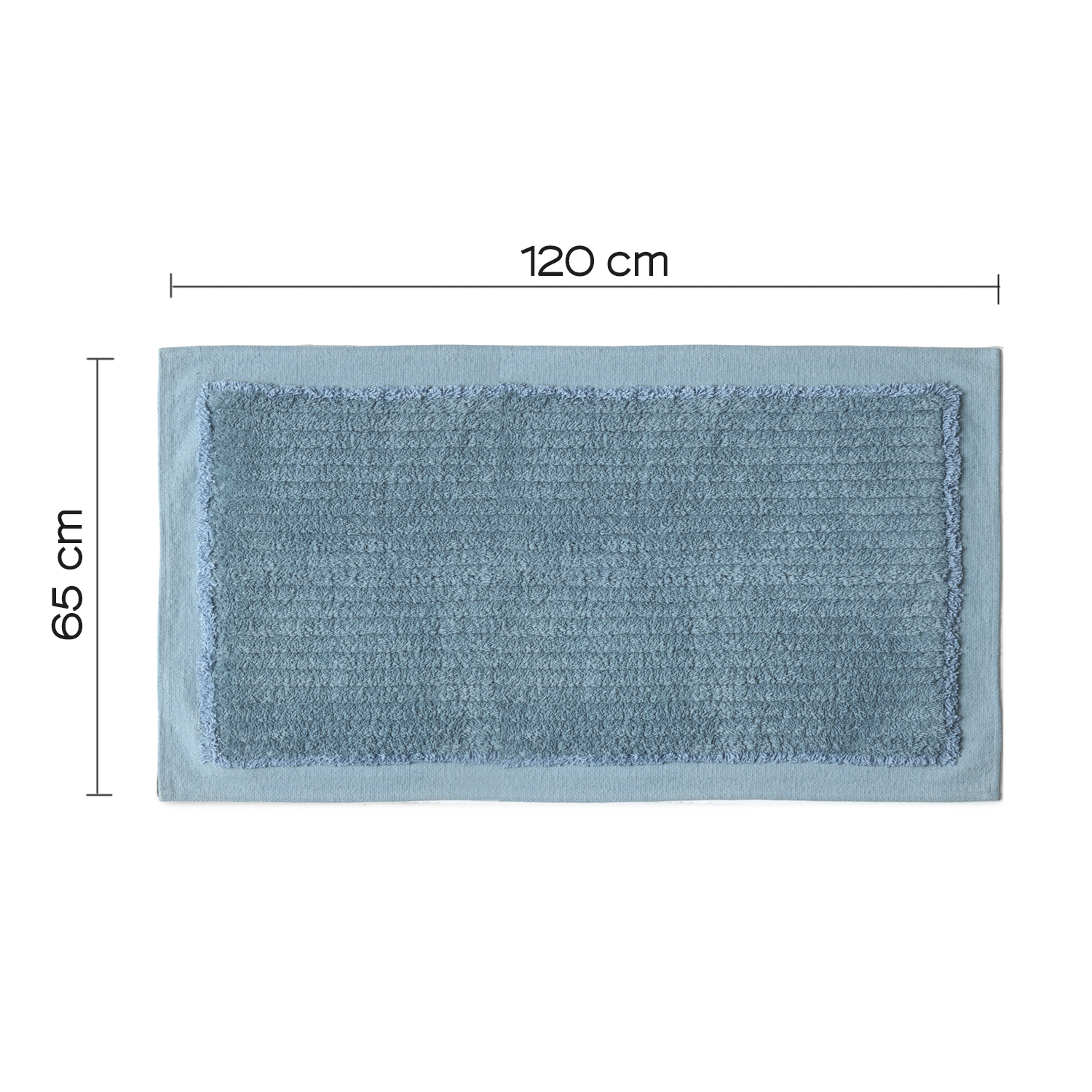 gedy-land-tapis-de-bain-120x65-bleu-ciel image 2