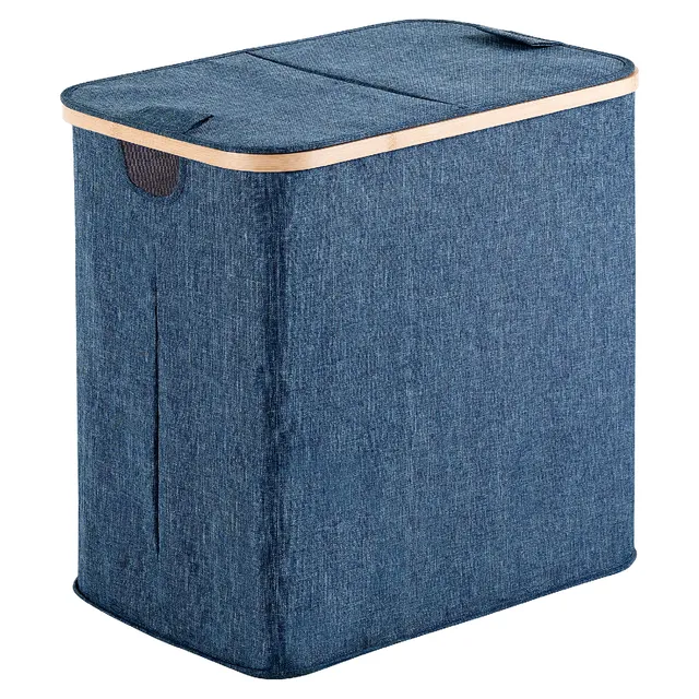 gedy-bamboom-yoshi-panier-linge-87-l-bleu image 1