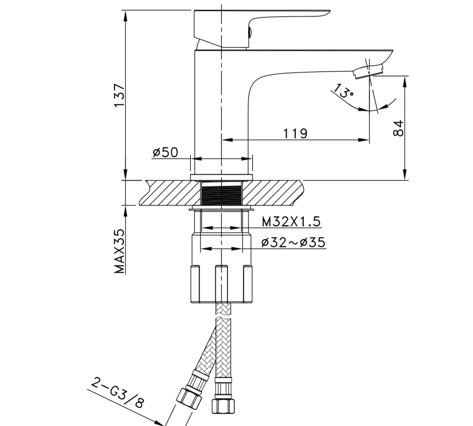hudor-enip-e-robinet-lavabo-monobloc-chrom-laiton image 7