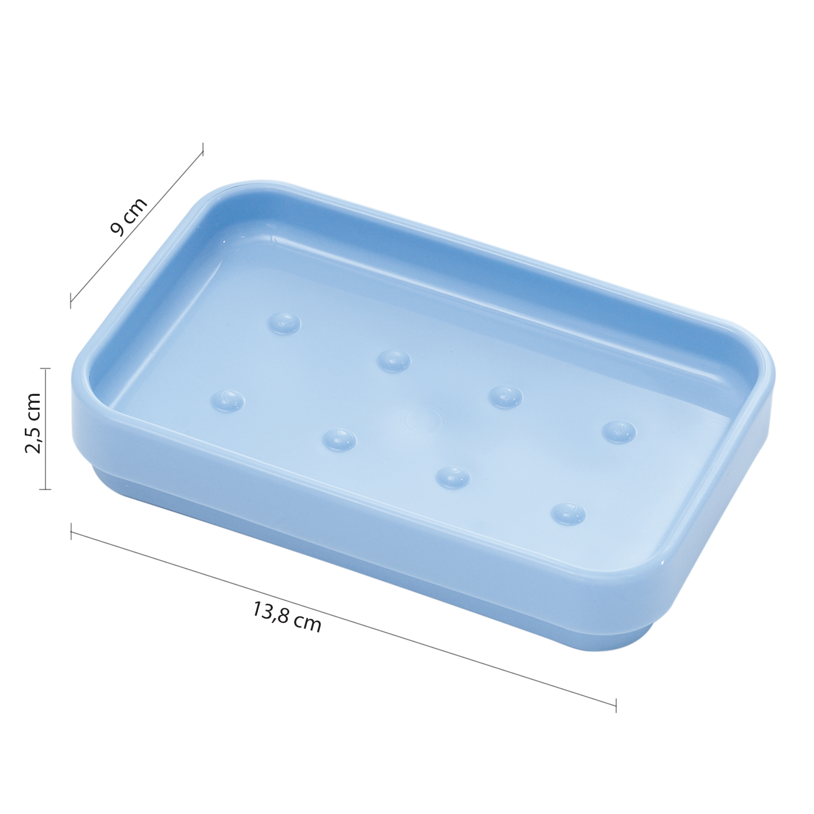 gedy-seventy-porte-savon-bleu-ciel-salle-de-bain image 2