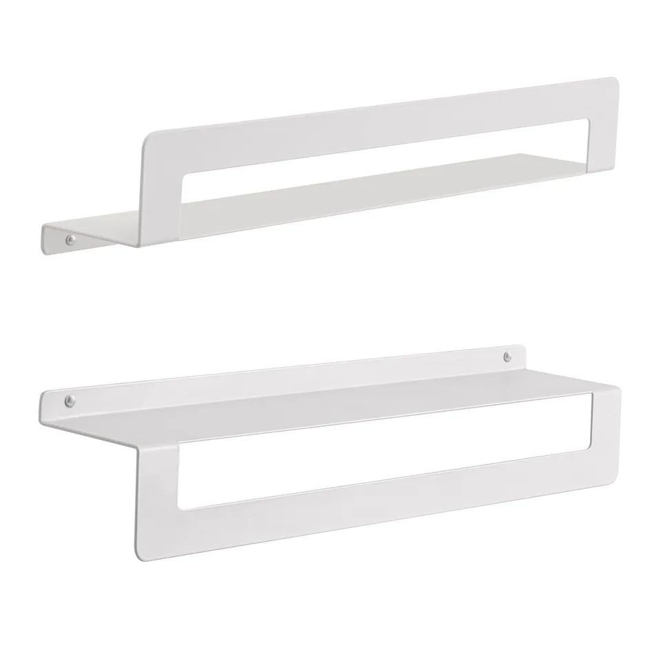 gedy-cleo-tag-re-douche-blanc-mat-porte-serviettes image 1