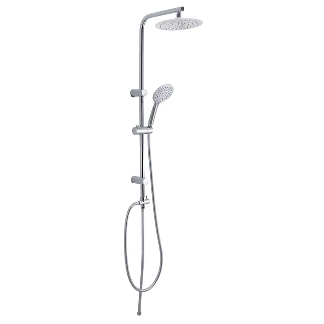 gedy-easy-01-colonne-de-douche-blanc-chrome-r-glable image 1