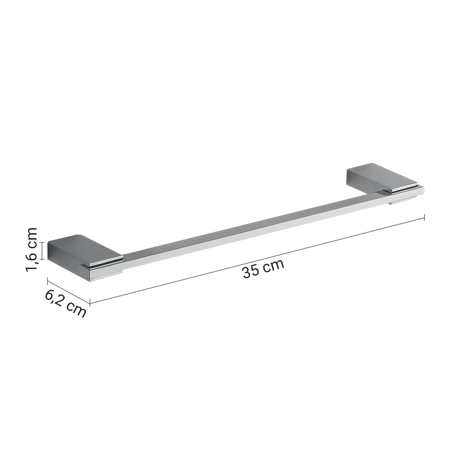 gedy-kansas-porte-serviettes-35-cm-chrome-mural image 2