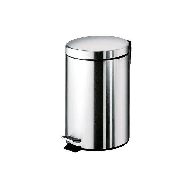 gedy-argenta-poubelle-3l-chrome-salle-de-bain image 1