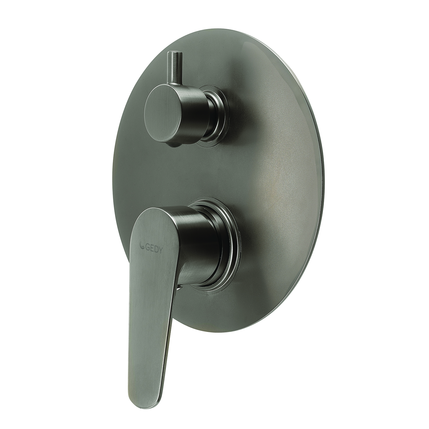 gedy-como-mitigeur-douche-encastr-gun-metal-inverseur image 1