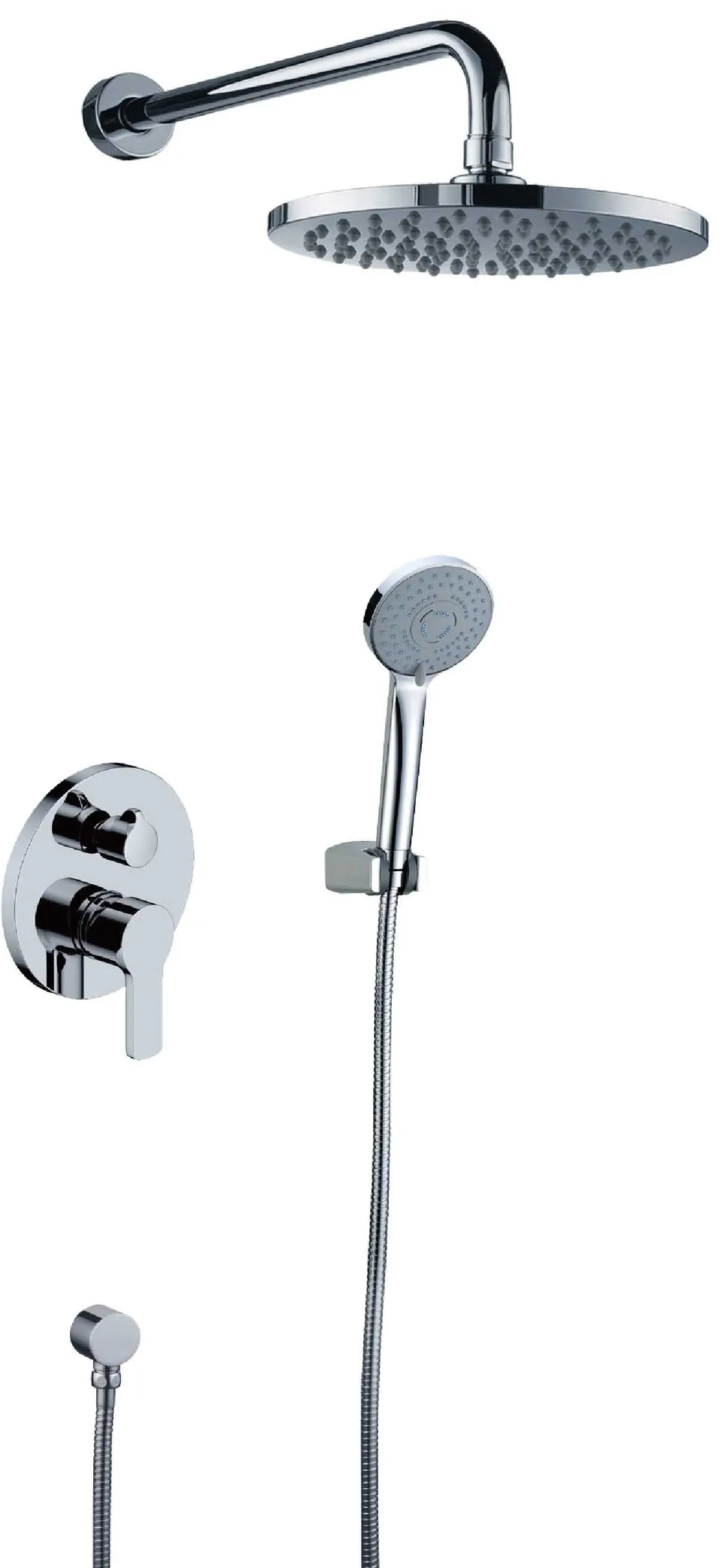 hudor-rymanthe-sc41-douche-encastr-e-chrom-laiton image 1