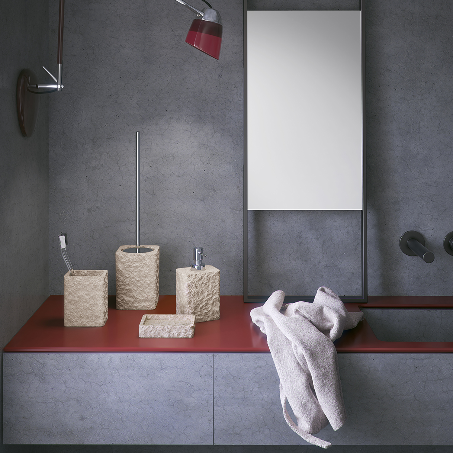 gedy-aries-porte-brosse-wc-beige-poser image 3