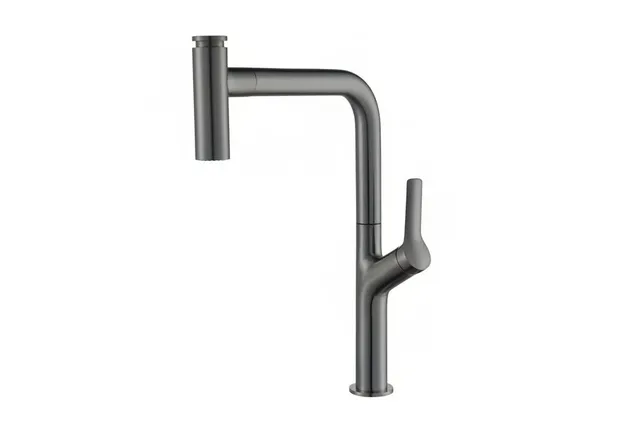 hudor-pernesse-mitigeur-cuisine-gunmetal-laiton-sans-plomb image 1