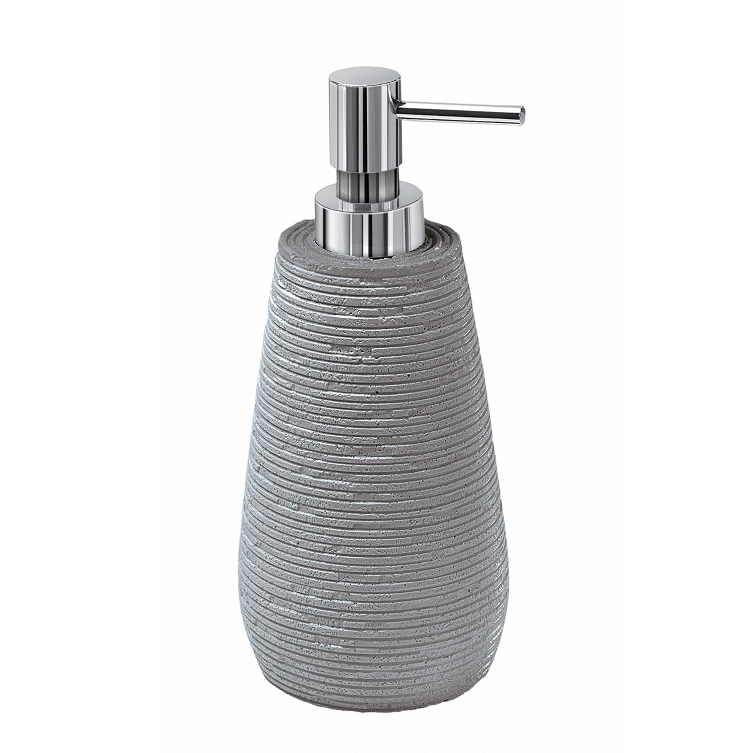 gedy-gemini-distributeur-de-savon-gris-poser image 1