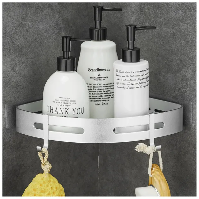 gricol-tag-res-de-douche-tag-re-angle-argent-1-pi-ce-antirouille image 1
