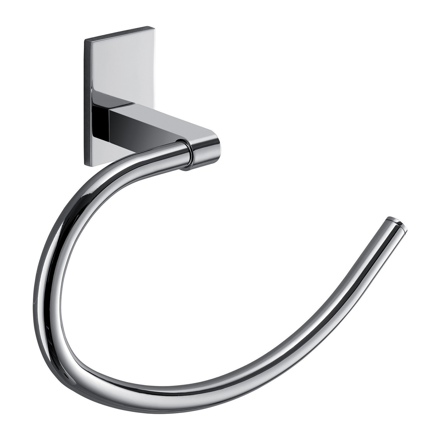 gedy-maine-anneau-porte-serviette-chrome image 1