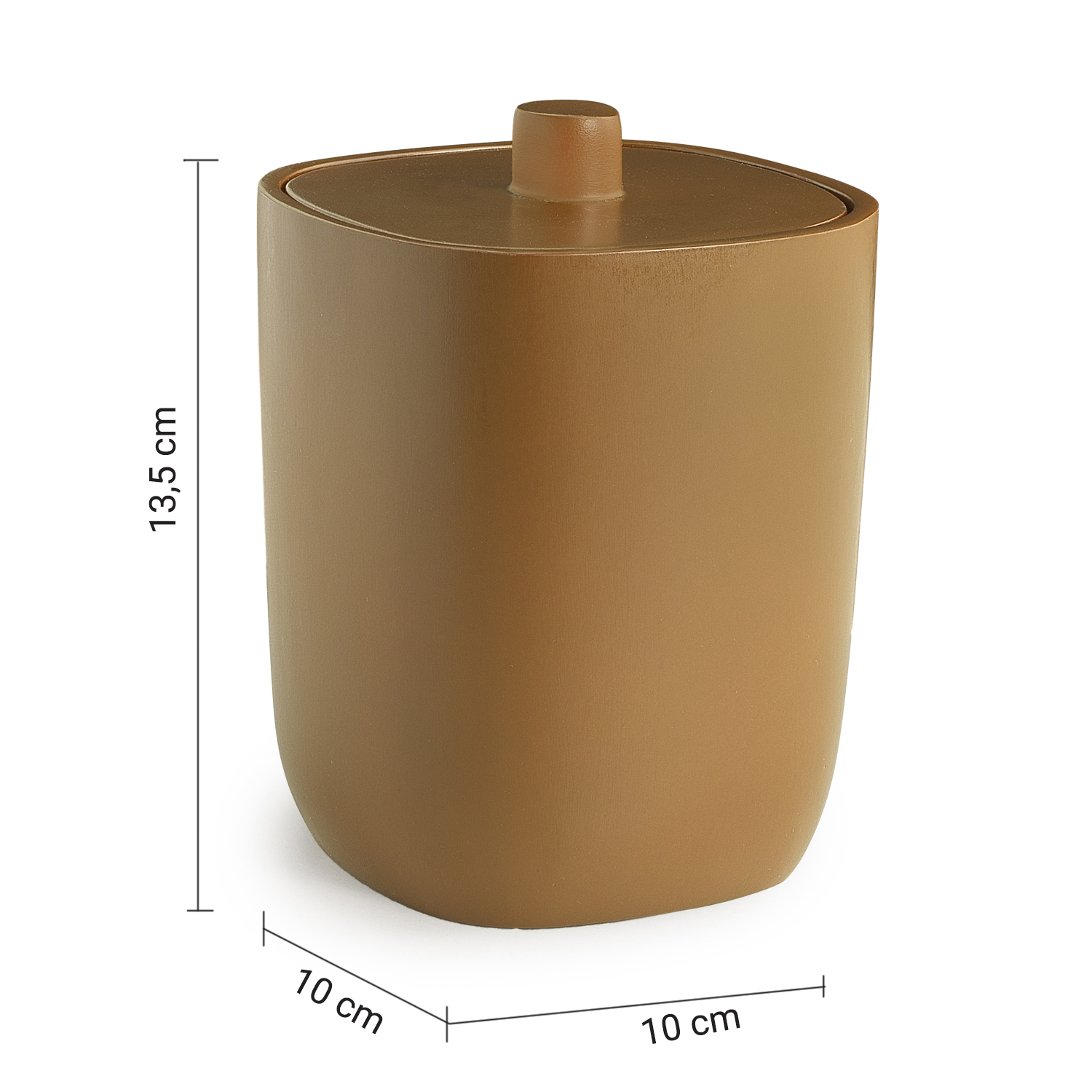 gedy-gustory-macaron-pot-jaune-moutarde-mat image 2