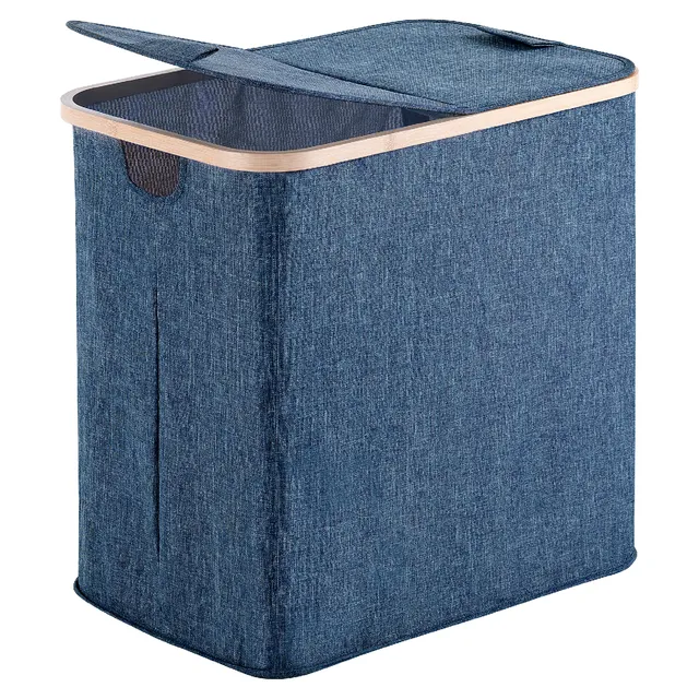 gedy-yoshi-panier-linge-87-l-bleu image 1