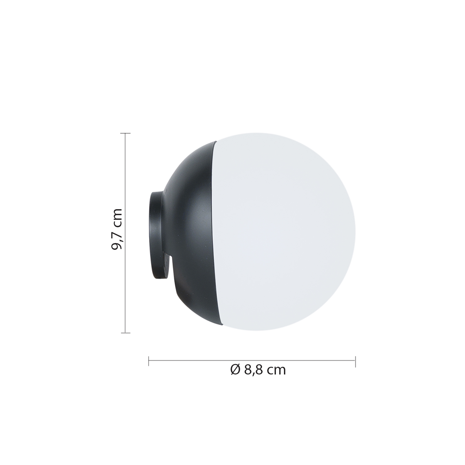 gedy-delos-lampe-led-miroir-noir-mat image 2