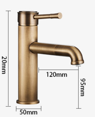 hudor-art-mis-b205br-robinet-lavabo-bronze-bross image 5
