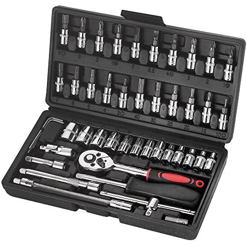 gricol-coffret-douilles-46-pi-ces-bo-te-outils-noir-chrome-vanadium image 8