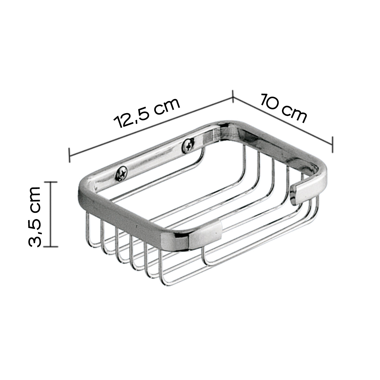 gedy-augustus-porte-savon-douche-chrome image 2