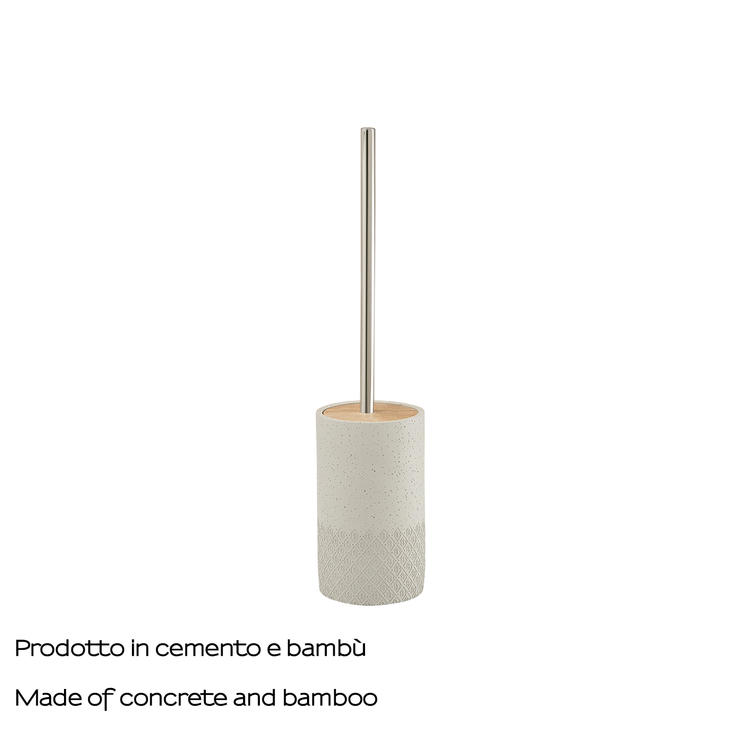 gedy-afrodite-brosse-wc-gris-poser-avec-pot image 5