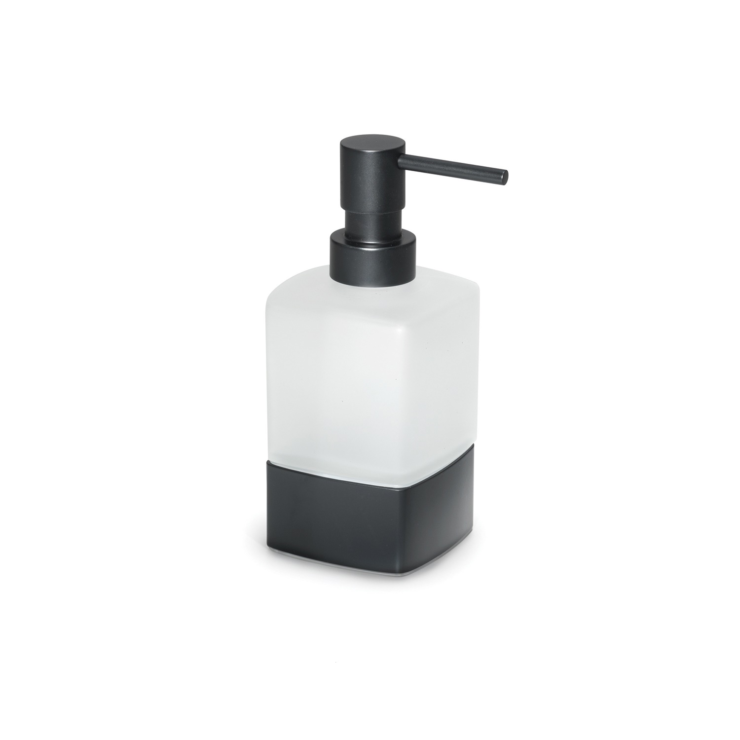 gedy-lounge-distributeur-de-savon-noir-mat-poser image 1