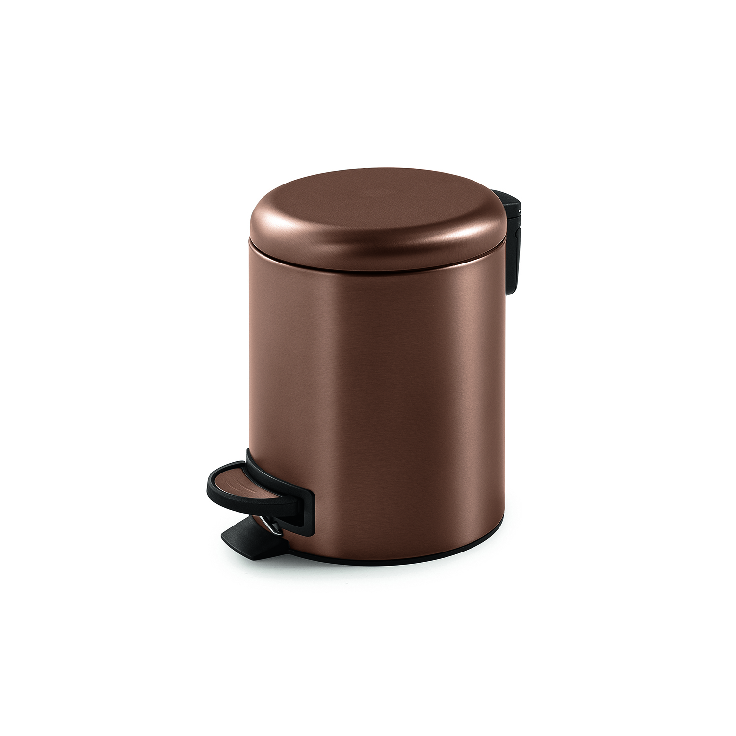 gedy-potty-poubelle-salle-de-bain-or-rose image 1