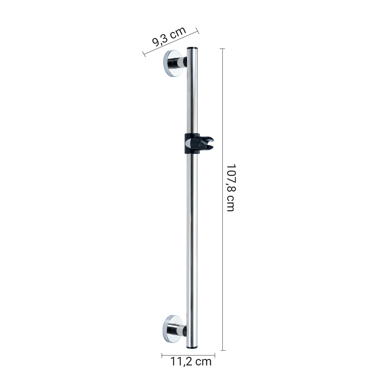 gedy-prima-classe-barre-de-douche-107-cm-chrome image 2
