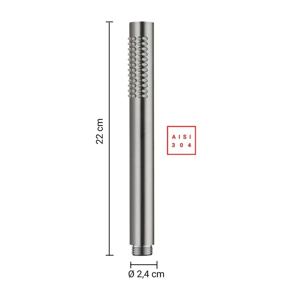 gedy-high-pro-plus-06-ensemble-douche-gun-metal image 1