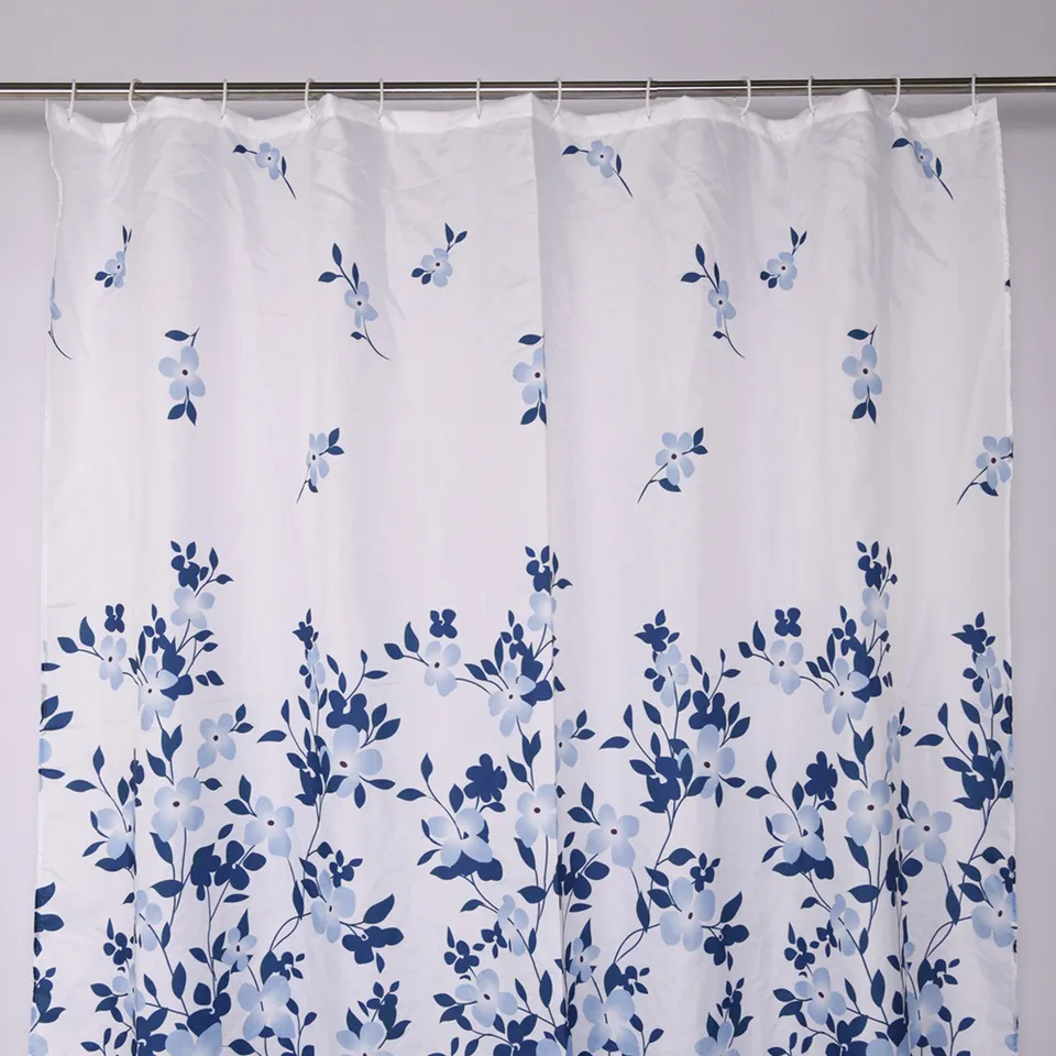 gedy-lulet-rideau-de-douche-180x200-cm-blanc-bleu image 1
