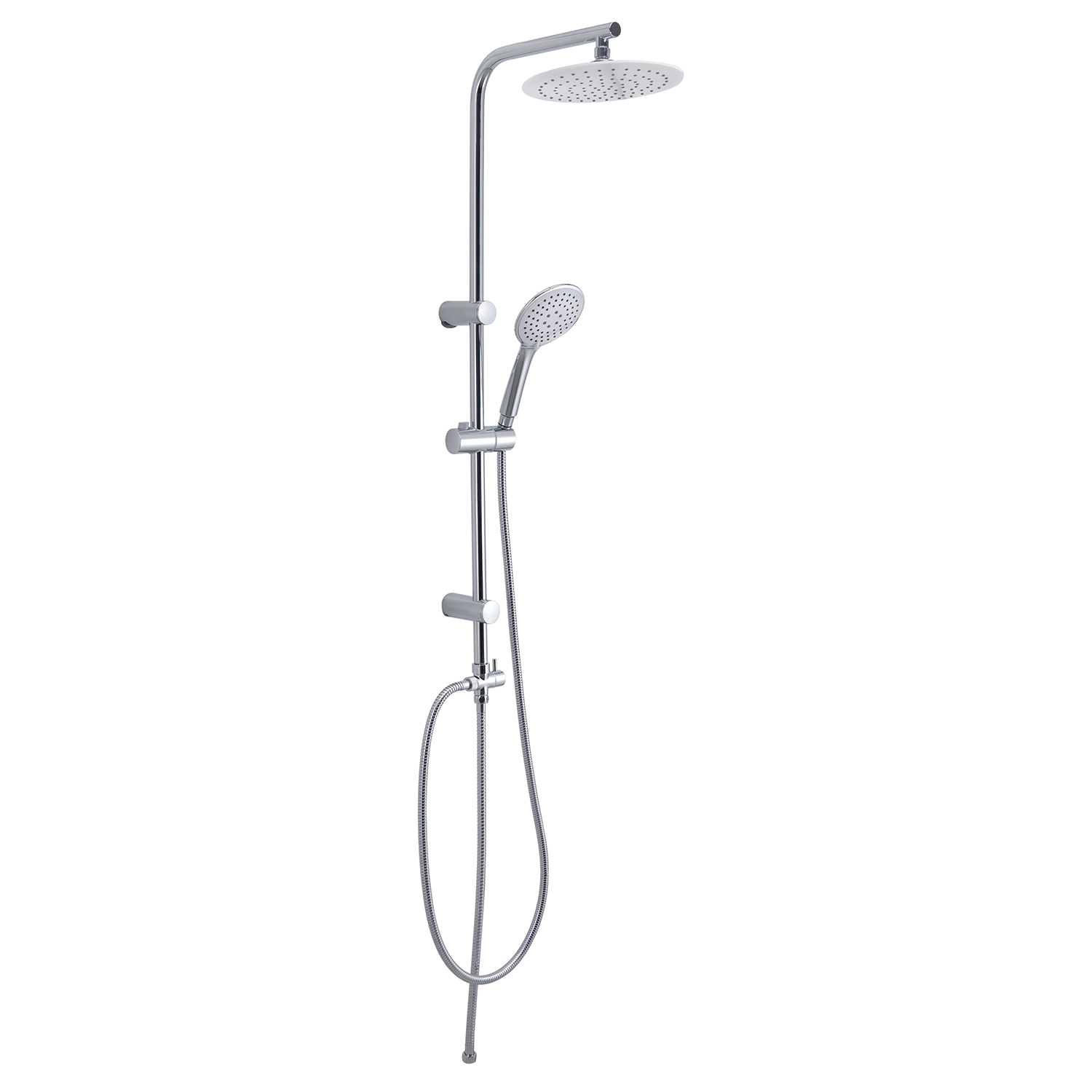 gedy-easy-01-colonne-de-douche-blanc-chrome-r-glable image 1
