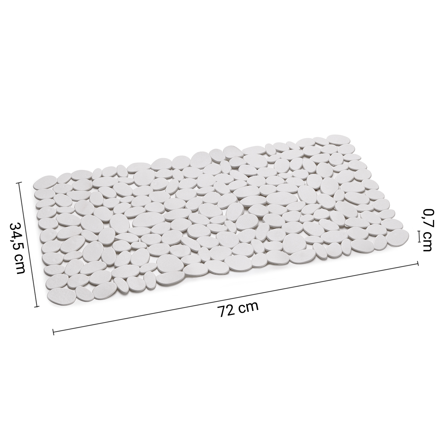 gedy-rio-tapis-antidesrapant-douche-blanc-mat image 2