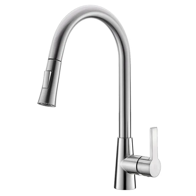 hudor-erymanthe-k115-robinet-cuisine-chrom-douchette image 1