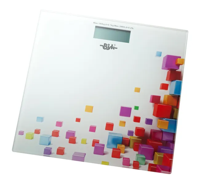 bisk-bathroom-scales-p-se-personne-salle-de-bain-verre image 1