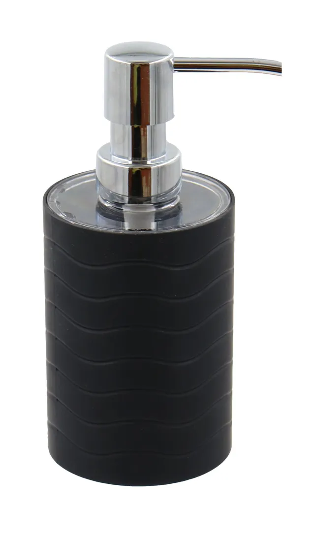 bisk-lines-distributeur-savon-liquide-noir-mat image 1