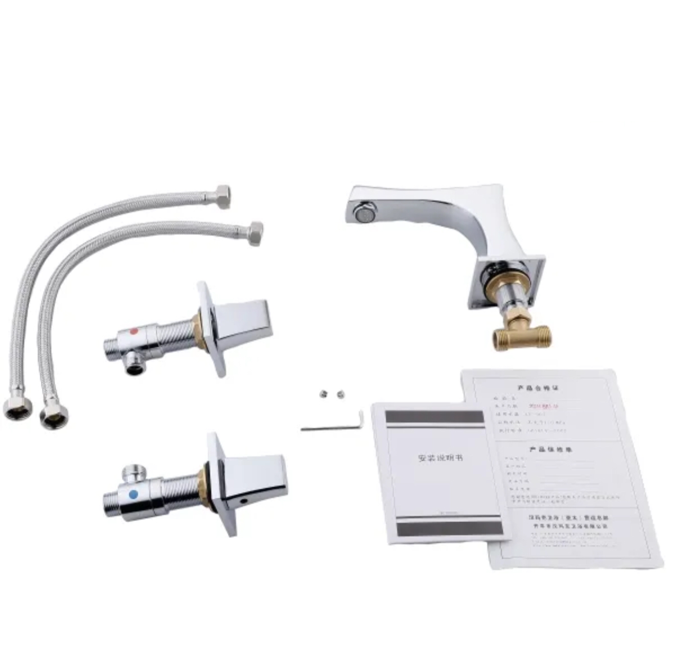 hudor-eas-axis-robinet-lavabo-3-trous-nickel-bross image 2