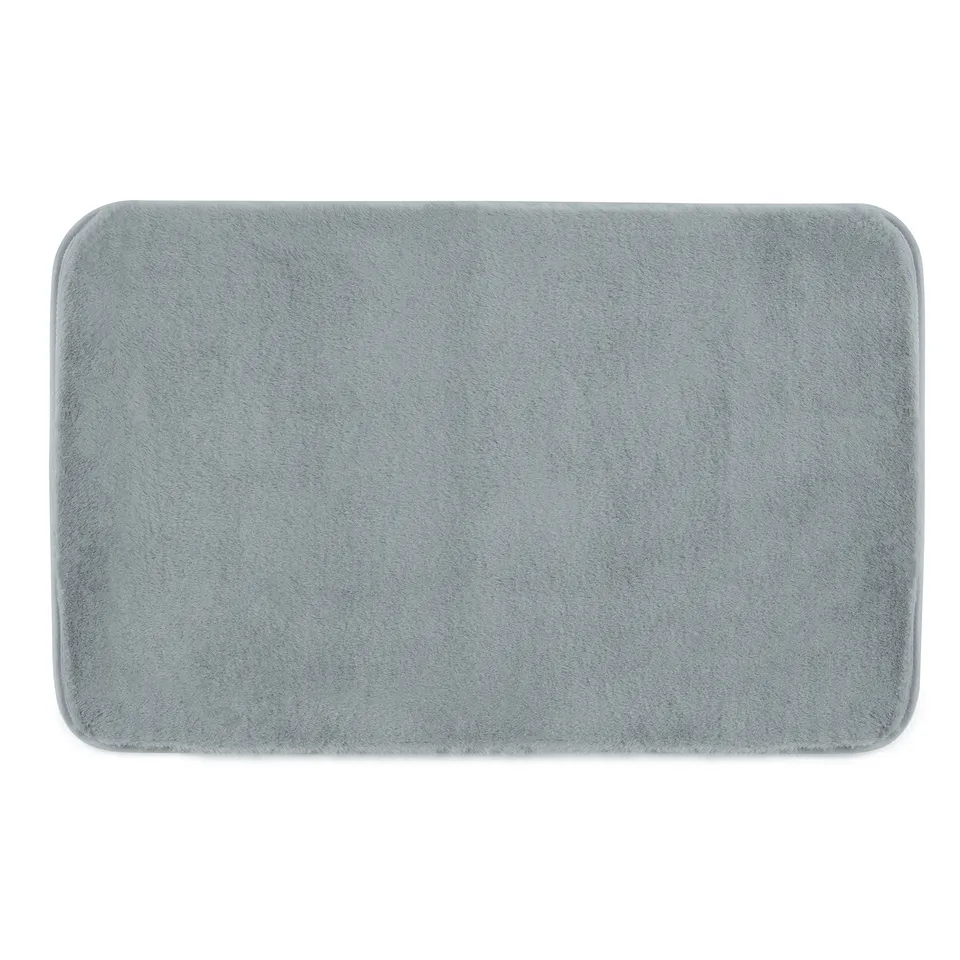 gedy-fuzzy-tapis-de-bain-50x80-bleu-clair-poudre image 1