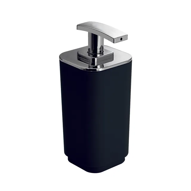 gedy-seventy-distributeur-de-savon-noir-mat-poser image 1