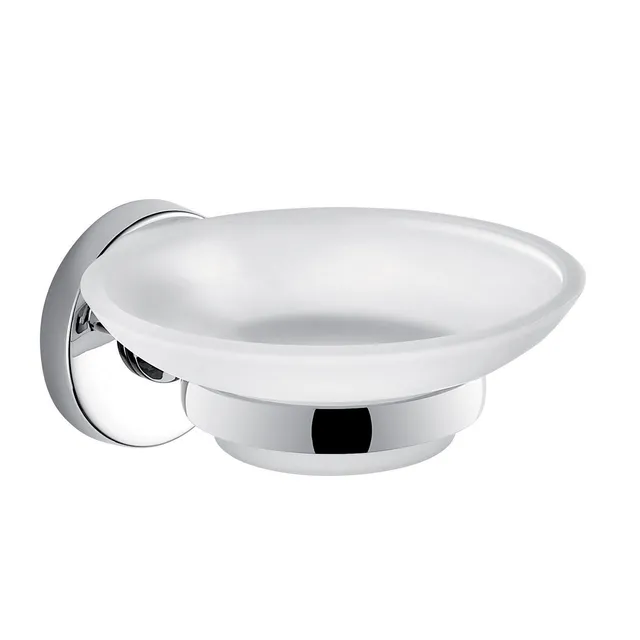 gedy-felce-plus-porte-savon-mural-chrome image 1