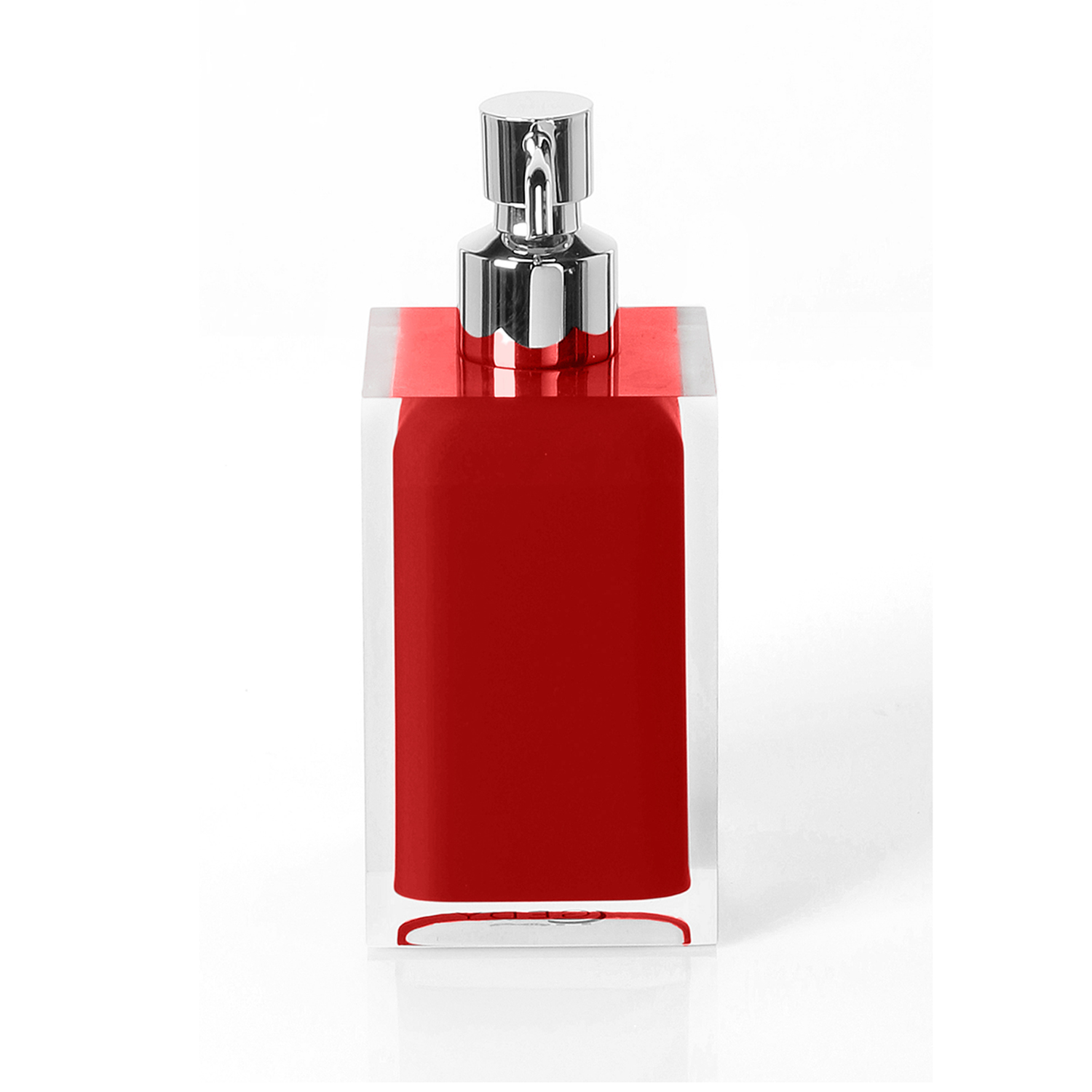 gedy-rainbow-distributeur-de-savon-rouge-poser image 4