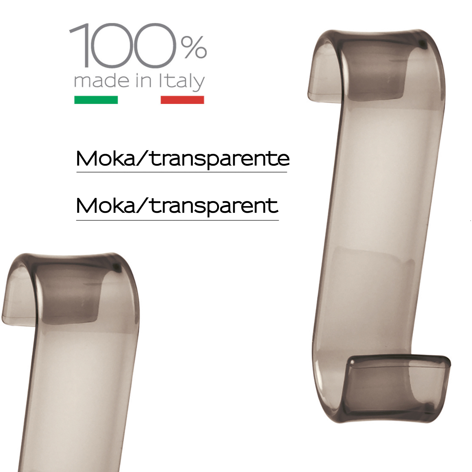 gedy-merlino-crochets-radiateur-moka-transparent image 3