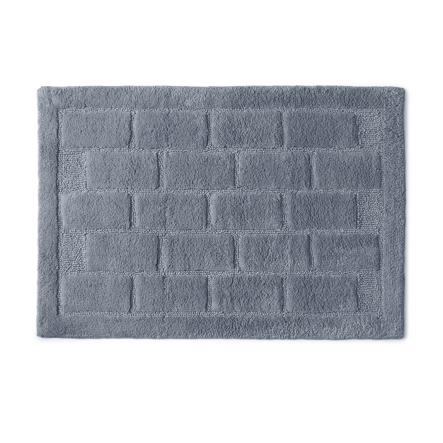 gedy-tile-tapis-de-bain-90x60-cm-gris image 1