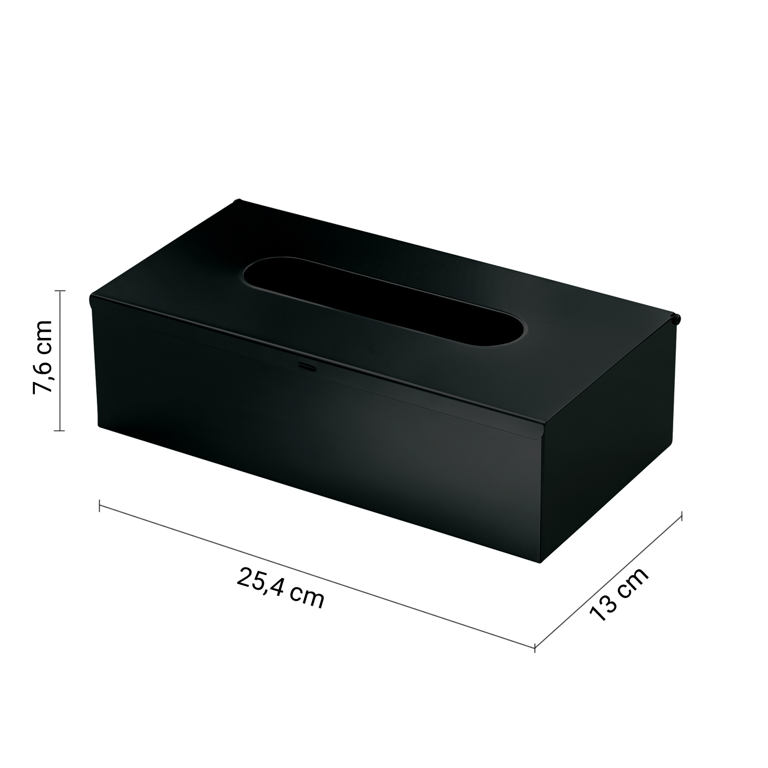 gedy-contract-bo-te-mouchoirs-noir-mat image 2