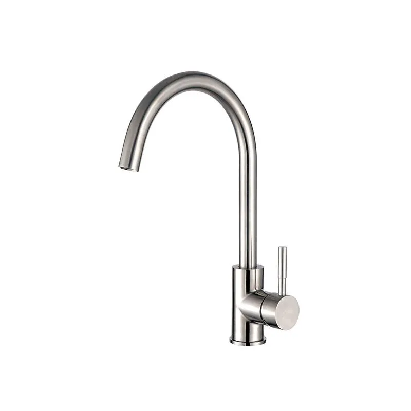 hudor-eas-mitigeur-cuisine-nickel-bross-douchette-2-jets image 1