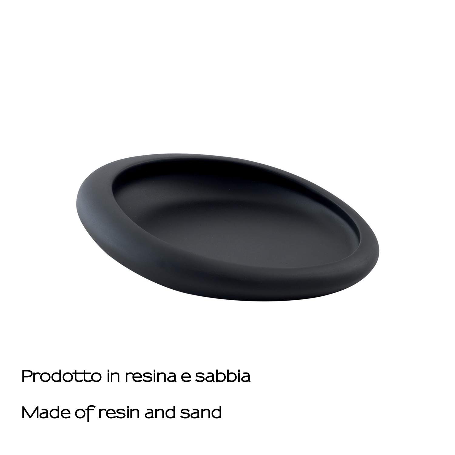 gedy-iside-porte-savon-noir-mat-poser image 3